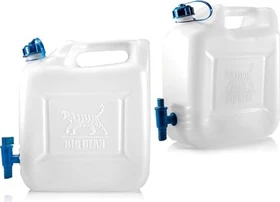 Big Dean 2x Wasserkanister 10l transparent