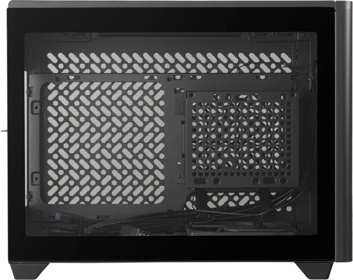 Cooler Master MasterBox NR200P [V2], schwarz, Glasfenster, Mini-ITX