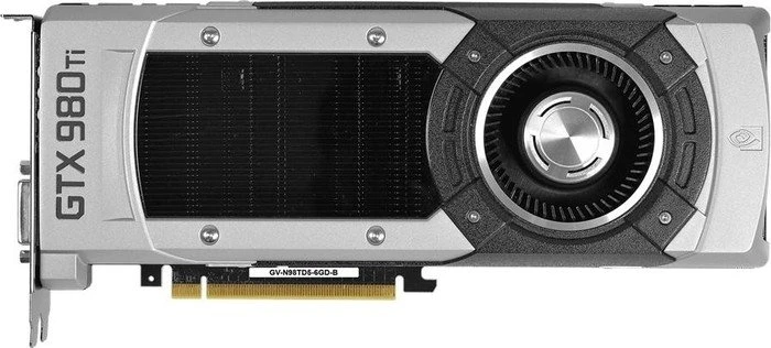 GIGABYTE GeForce GTX 980 Ti, 6GB GDDR5, DVI, HDMI, 3x DP