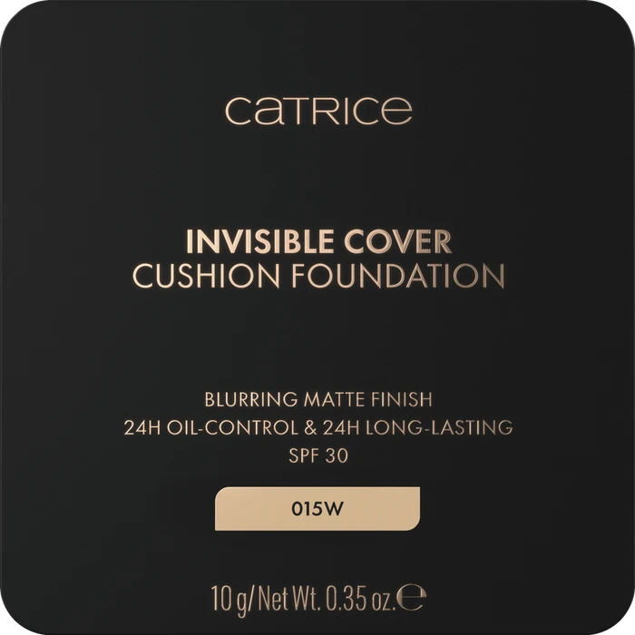 Catrice Invisible Cover Cushion Foundation 015W LSF30, 10g