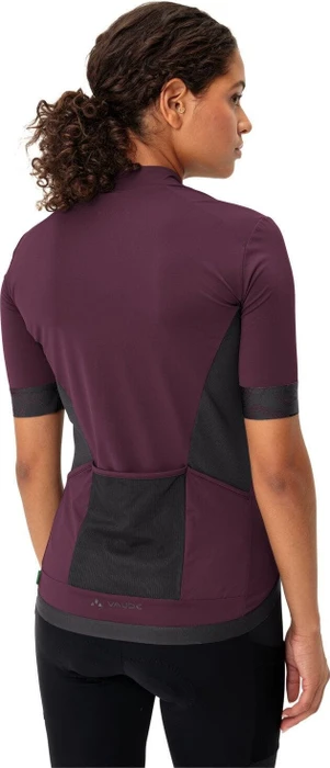 Vaude Kuro FZ II Trikot kurzarm cassis (Damen)