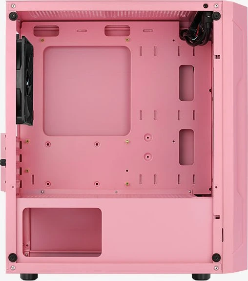 AeroCool Trinity Mini Pink, rosa, Glasfenster