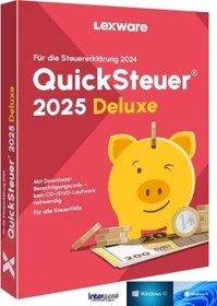 Lexware QuickSteuer Deluxe 2025, ESD (deutsch) (PC) (06815-2016)
