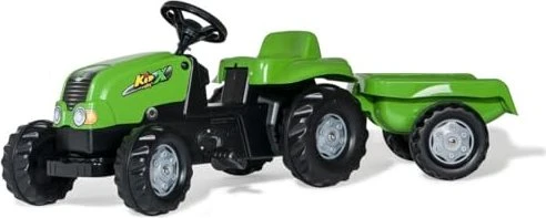 rolly toys rollyKid-X Trettraktor mit Anhänger grün