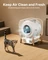 Pawbby P1 Ultra Katzentoilette, selbstreinigend, braun/anthrazit Vorschaubild