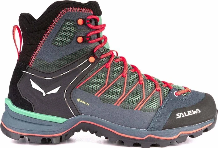 Salewa Mountain Trainer Lite Mid GTX feld green/fluo coral (Damen)
