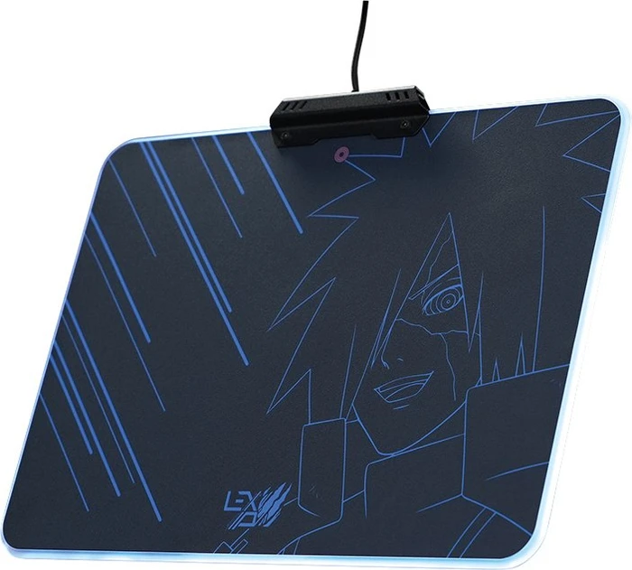 Lexip x Tsume Naruto Shippuden RGB Gaming Mauspad, 350x250mm, Madara Destruction