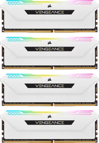 Corsair Vengeance RGB PRO SL weiß UDIMM 32GB Kit, DDR4-3200, CL16-20-20-38
