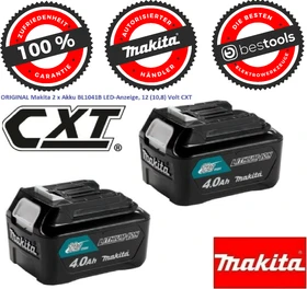 Makita BL1041B CXT Werkzeug-Akku 12V, 4.0Ah, Li-Ionen [4.0Ah] [48Wh]