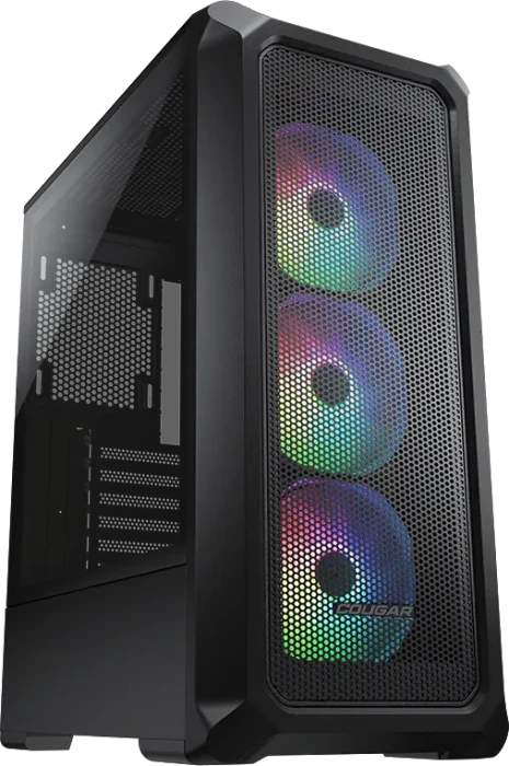 Cougar Archon 2 Mesh RGB, schwarz, Glasfenster