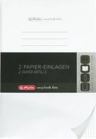 Herlitz my.book Refill flex Papiereinlage, A5, Lineatur 5, 80 Blatt