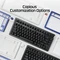HP HyperX Alloy Rise 75 Wireless, PBT, LEDs RGB, hot-swap, HyperX Linear, USB/Bluetooth, US Vorschaubild