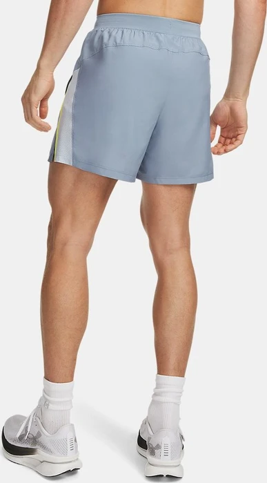 Under Armour Launch Laufhose kurz blue wind/flash light/reflective (Herren)