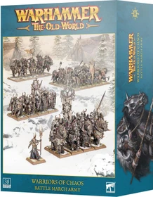 Games Workshop Warhammer The Old World - Warriors of Chaos - Battle March Army