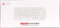 Ajazz AK820, Grey & White, LEDs weiß, hot-swap, AS RED, USB, US Vorschaubild
