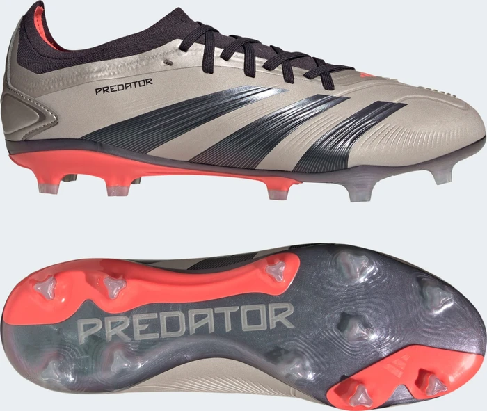 adidas Predator Pro FG platinum metallic/aurora black/turbo