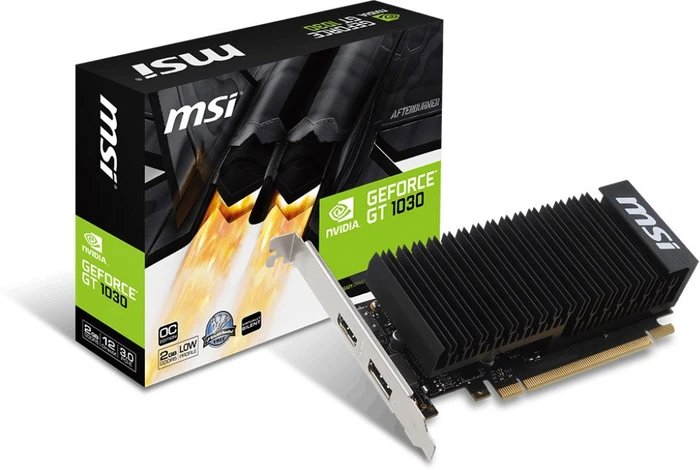 MSI GeForce GT 1030 2GH LP OC, 2GB GDDR5, HDMI, DP