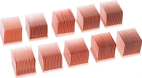 Alphacool RAM-Kühler selbstklebende Kühlrippen 14x14mm, 10 Stück