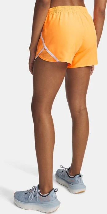 Under Armour Fly By 8cm Hose kurz orange bloc/white/reflective (Damen)