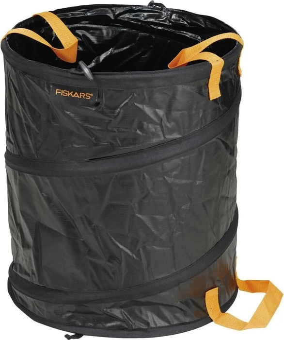 Fiskars Solid PopUp Gartensack selbststehend schwarz, 56l