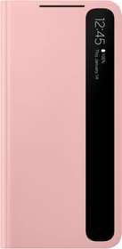 Samsung Clear View Cover für Galaxy S21 pink