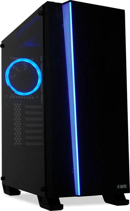 iBox Wizard 4, schwarz, Glasfenster