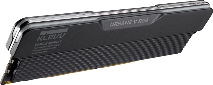 Klevv Urbane V RGB Jet Black UDIMM 32GB Kit, DDR5-6000, CL28-36-36-76