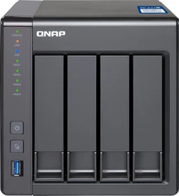 QNAP Turbo Station TS-431X-2G, 2GB RAM, 1x SFP+ 10Gb/s, 2x RJ-45 1000Base-T