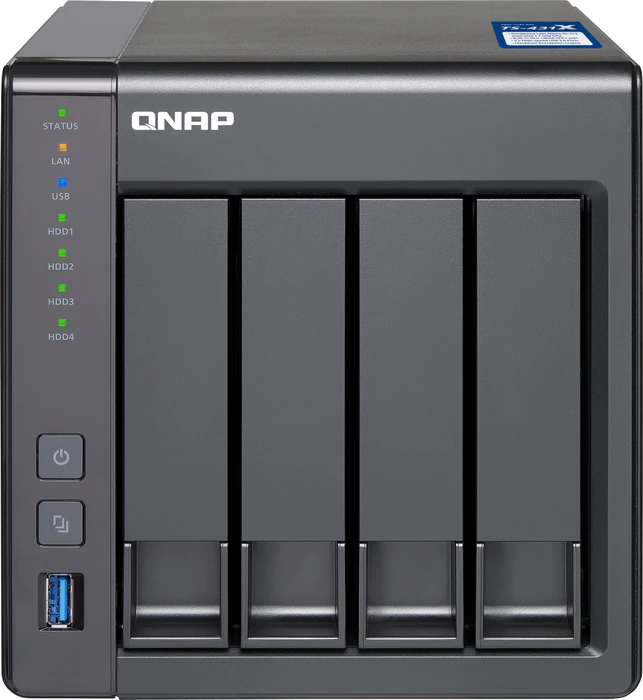 QNAP Turbo Station TS-431X-2G, 2GB RAM, 1x SFP+ 10Gb/s, 2x RJ-45 1000Base-T