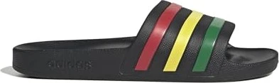 adidas Aqua Adilette core black/green/pure ruby