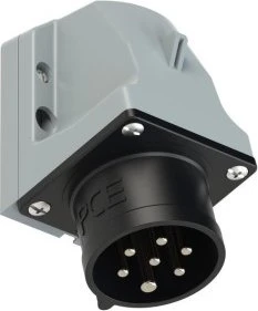 PCE CEE-Wandgerätestecker 32A 7p 7h IP44/IP54