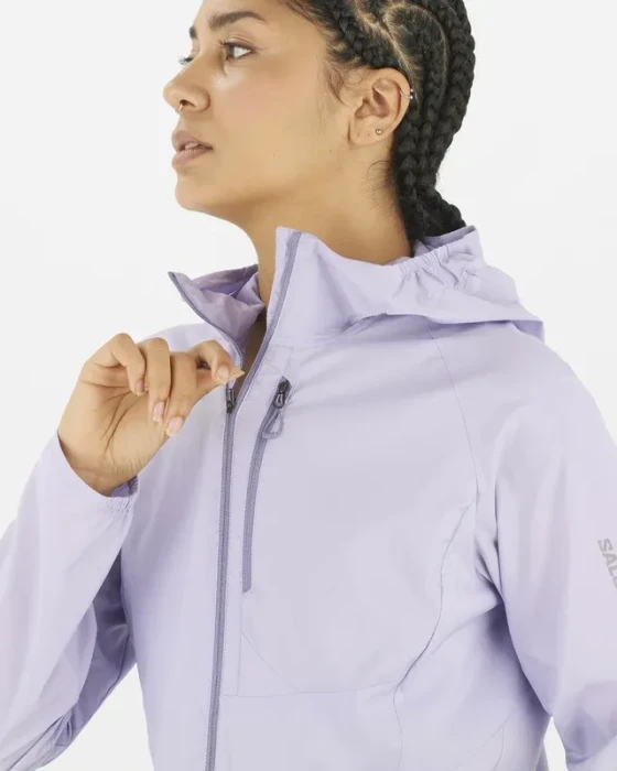 Salomon Bonatti Cross Wind Funktionsjacke cosmic sky (Damen)