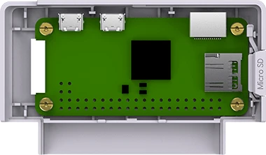 Retroflag GPi CASE für Raspberry Pi Zero/Zero W, Safe Shutdown and Safe Reset, grau