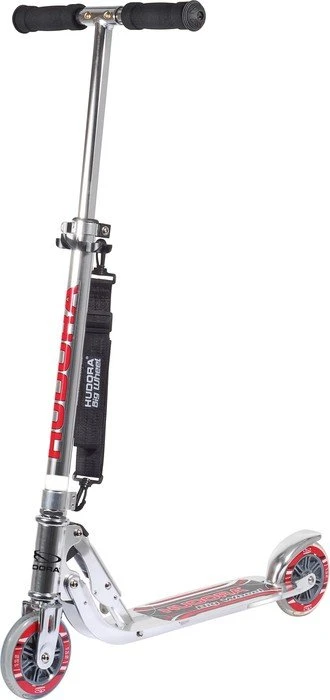 Hudora Big Wheel 125 Scooter silber