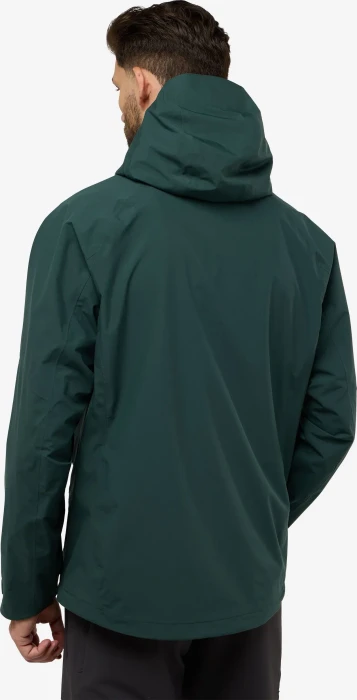 Jack Wolfskin Eagle Peak 2l Funktionsjacke black olive (Herren)
