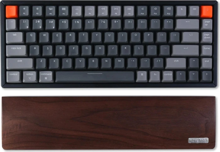 Keychron PR1 Wooden Palm Rest für Keychron K2, K6, Handballenauflage (Tastatur), braun