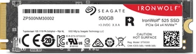 Seagate IronWolf 525 - 0.7DWPD NAS SSD +Rescue 500GB, M.2 2280 / M-Key / PCIe 4.0 x4
