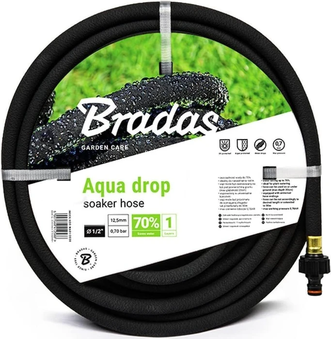Bradas Aqua Drop Tropfschlauch 1/2", 30m