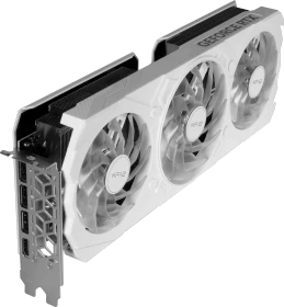 KFA2 GeForce RTX 4070 EX Gamer White (1-Click OC), 12GB GDDR6X, HDMI, 3x DP
