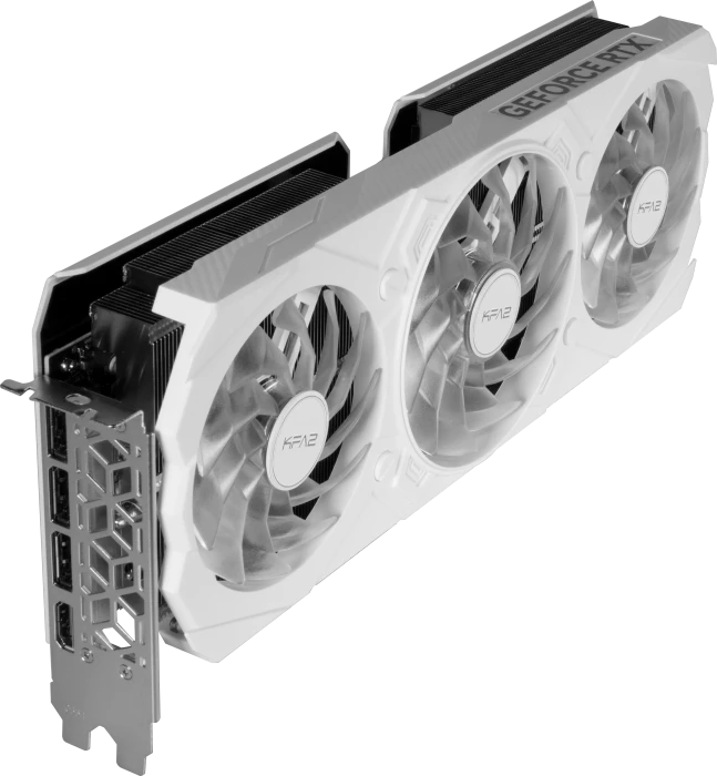 KFA2 GeForce RTX 4070 EX Gamer White (1-Click OC), 12GB GDDR6X, HDMI, 3x DP