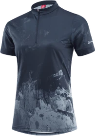 Löffler Birdy Half-Zip Trikot kurzarm dark blue (Damen)