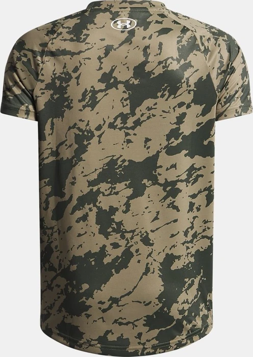 Under Armour Tech 2.0 Funktionsshirt kurzarm marine od green/white (Junior)