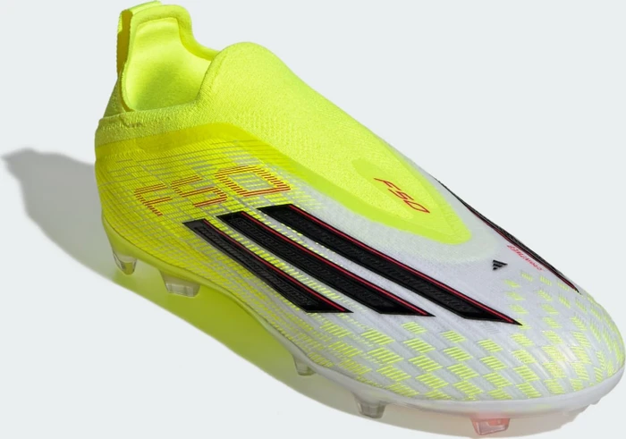 adidas F50 Elite Laceless FG team solar/core black/lucid red (Junior)