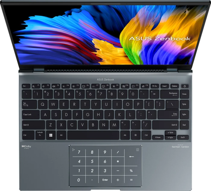 ASUS ZenBook 14X OLED UX5401ZA-L7077W, Pine Grey, Core i7-12700H, 16GB RAM, 512GB SSD, DE, EDU