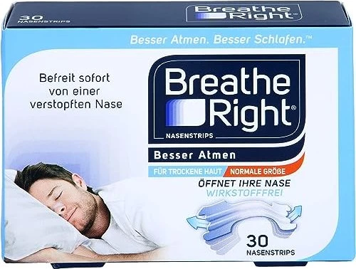 Breathe Right Nasenstrips normal transparent