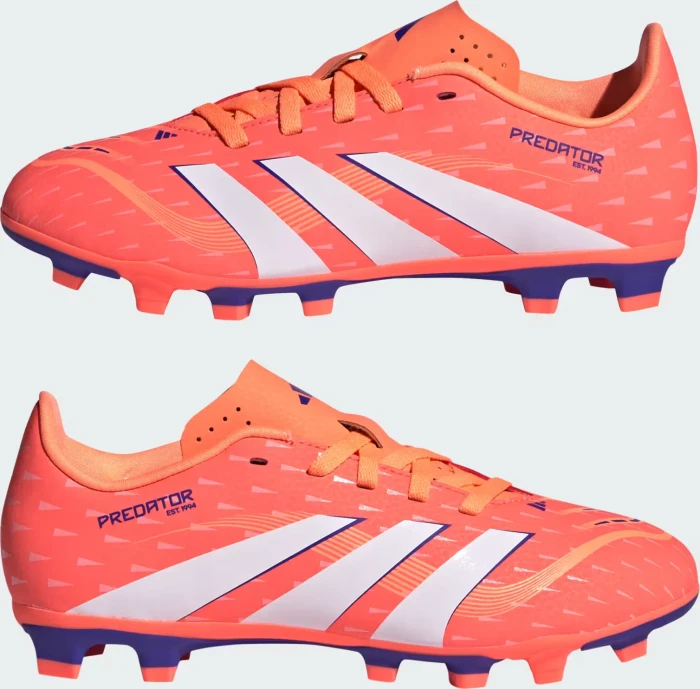 adidas Predator Club FG/MG signal coral/cloud white/beam orange (Junior)