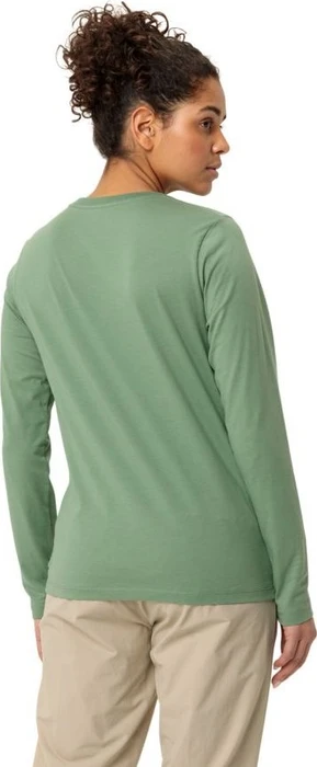 Vaude Logo Shirt langarm willow green (Damen)