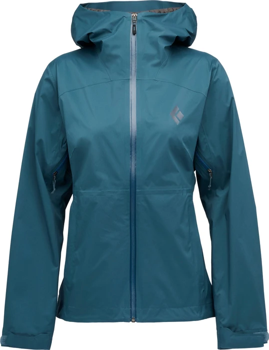 Black Diamond FineLine Stretch Rain Shell Funktionsjacke midnight blue (Damen)