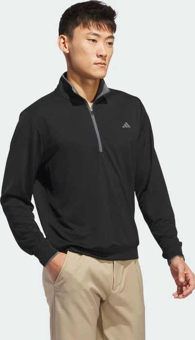 adidas Lightweight Half-Zip Pullover schwarz (Herren)