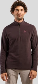 Odlo Roy Midlayer Half Zip Funktionsshirt langarm fudge/black (Herren)
